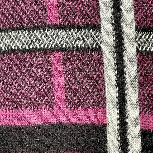 Parsley & Sage Y2K Boxy Twee Windowpane Plaid Cotton Pullover Sweater Size XL - Picture 7 of 12